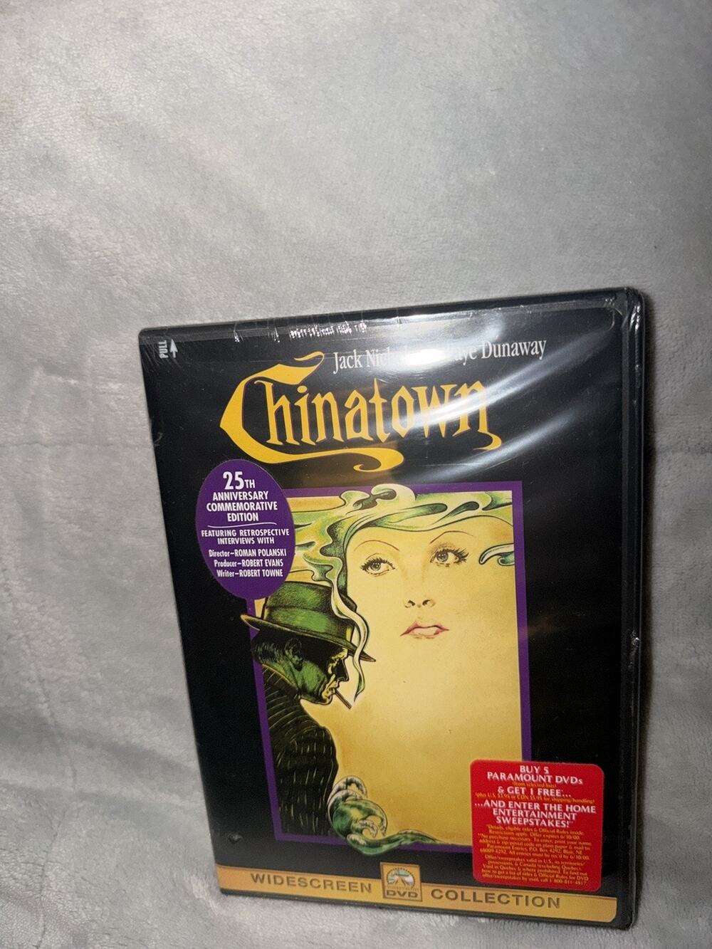 Chinatown (DVD, 1999, 25th Anniversary) - BRAND NEW SEALED